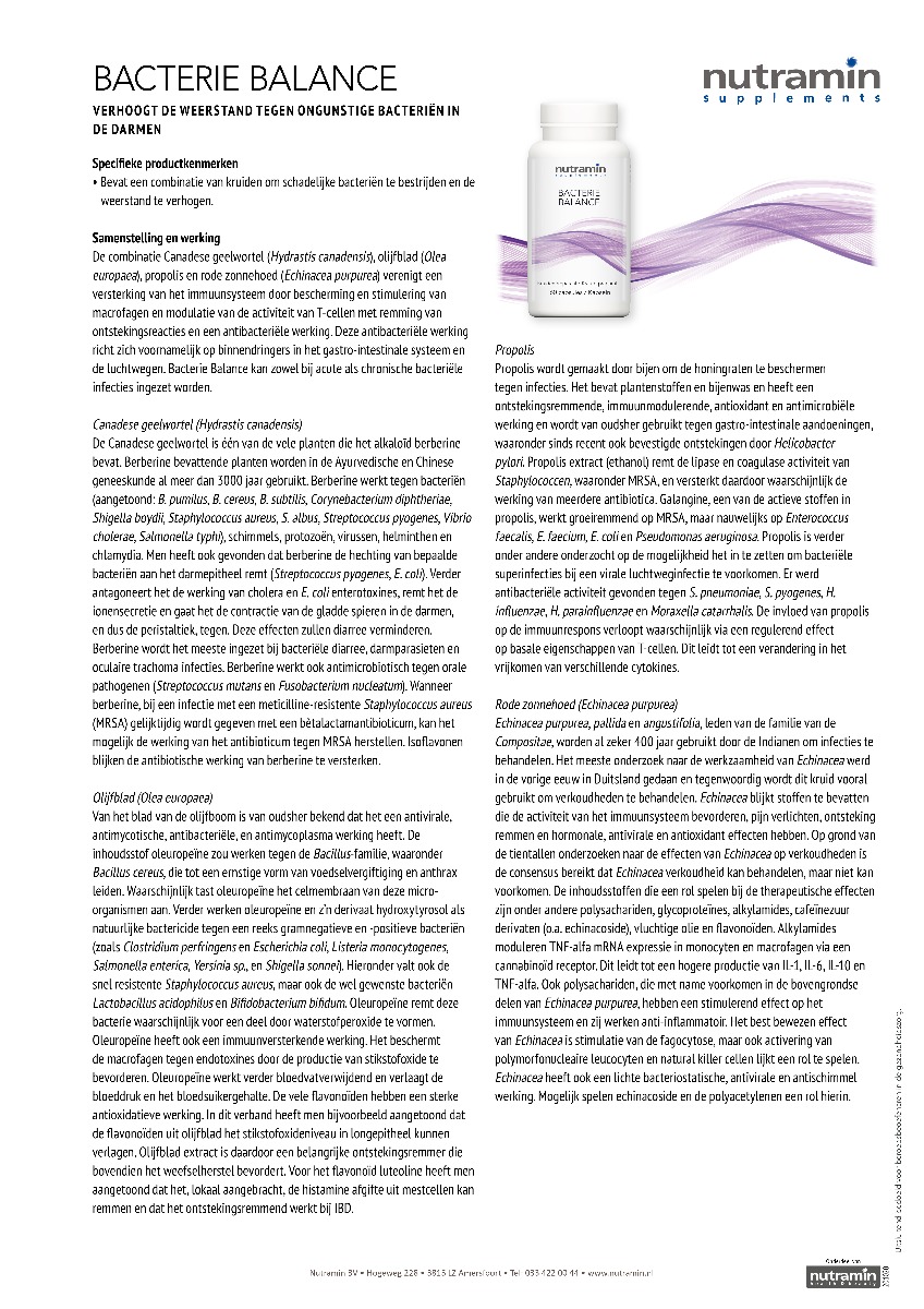 Bacterie Balance