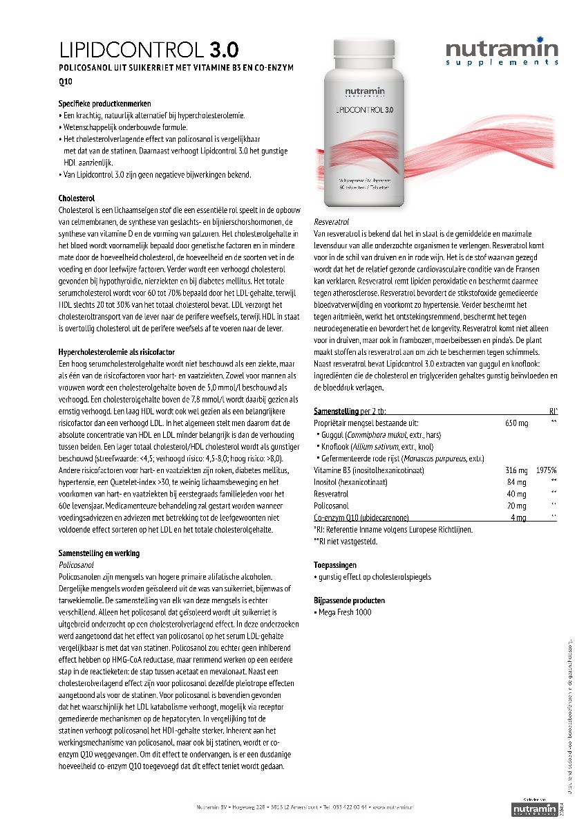 Lipidcontrol 3.0